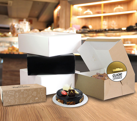 Packaging personalizzato per torte a Torino da Vittone Carta